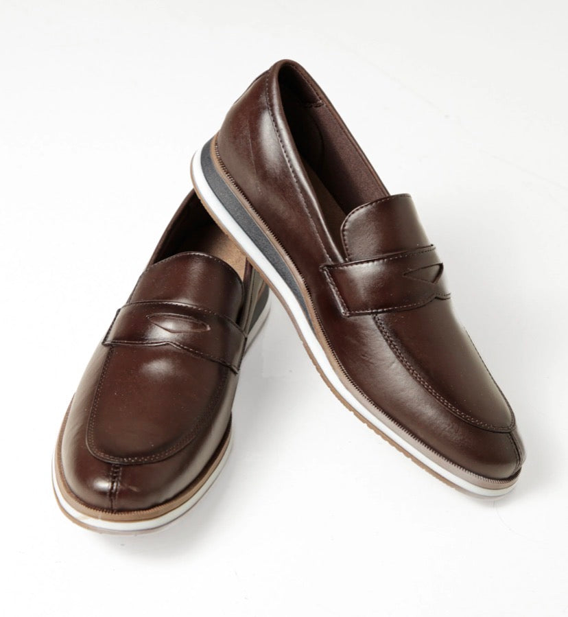 Sapato Couro Loafer