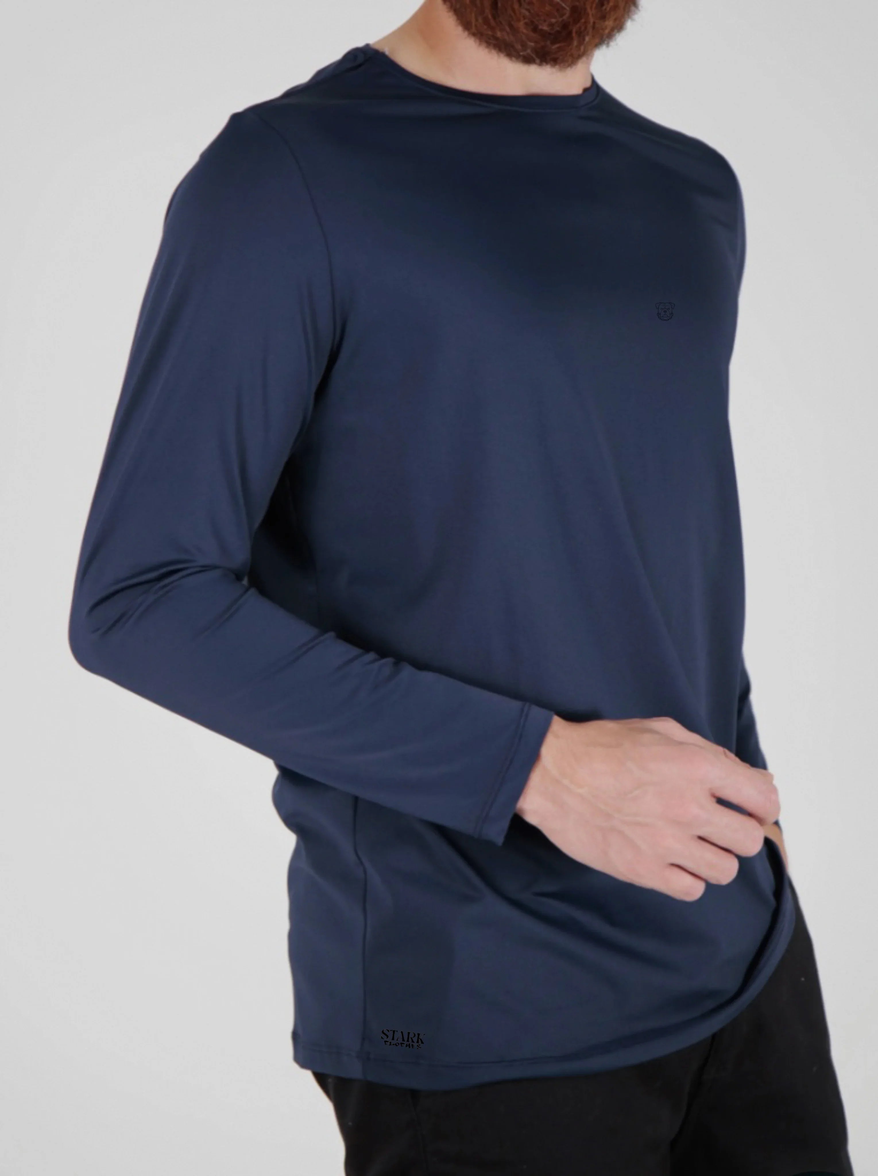 Camiseta Poliamida Lycra Uv50+ Premium Manga Longa