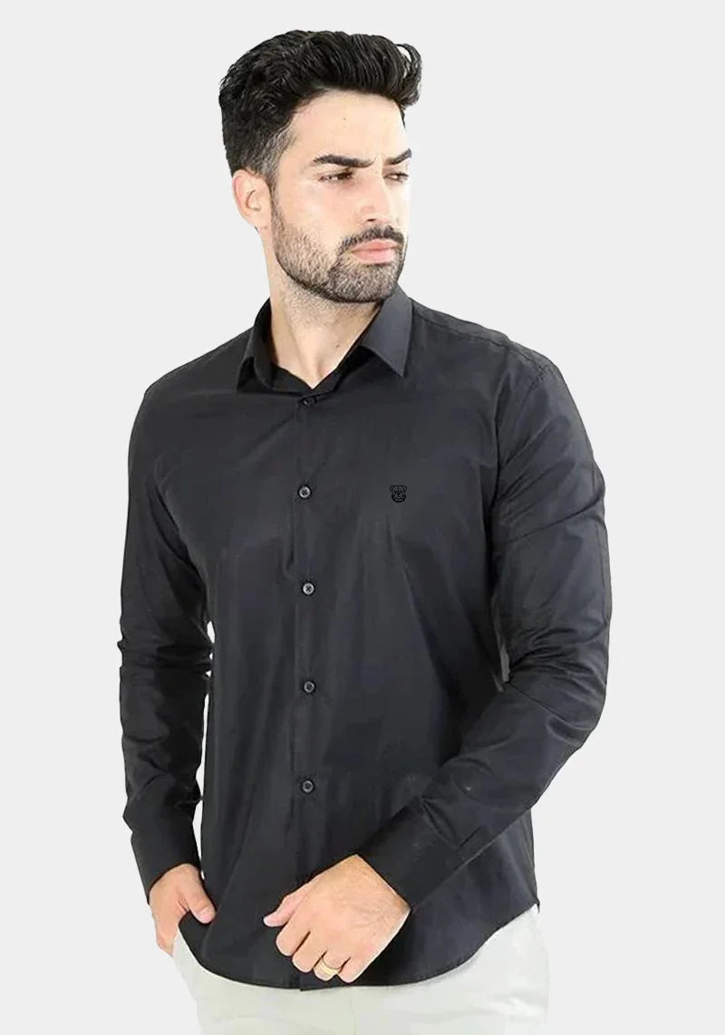 Camisa Slim Fit Básica
