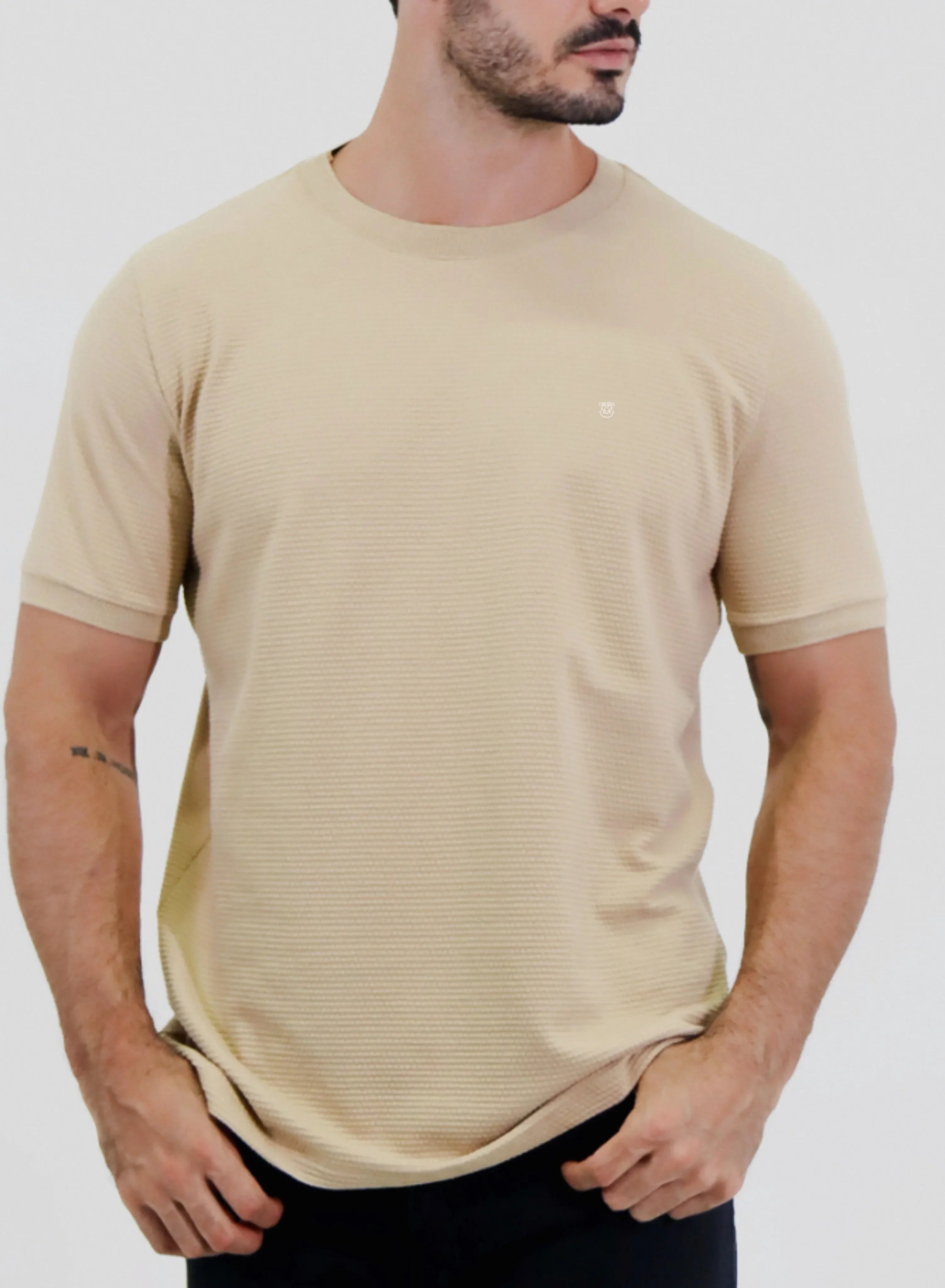 Camiseta Estruturada Textura - Stark Co.