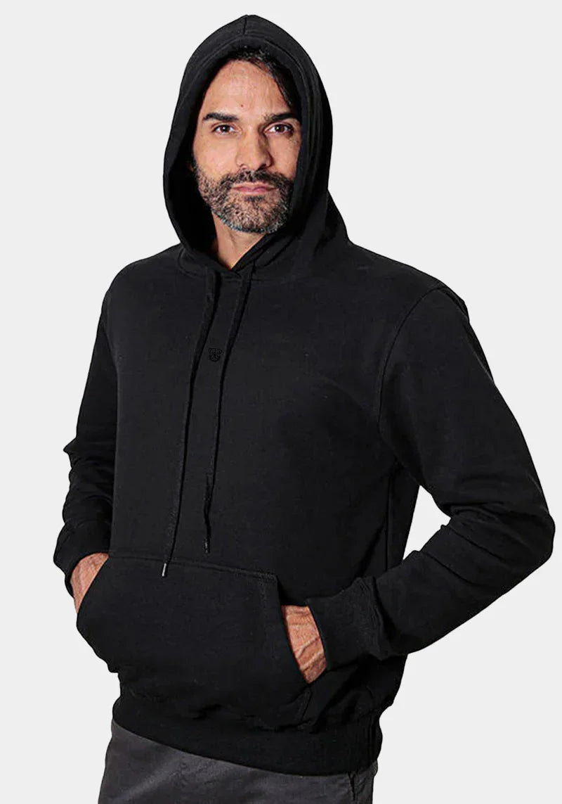 Moletom Hoddie Canguru Liso Felpado 2 Cabos