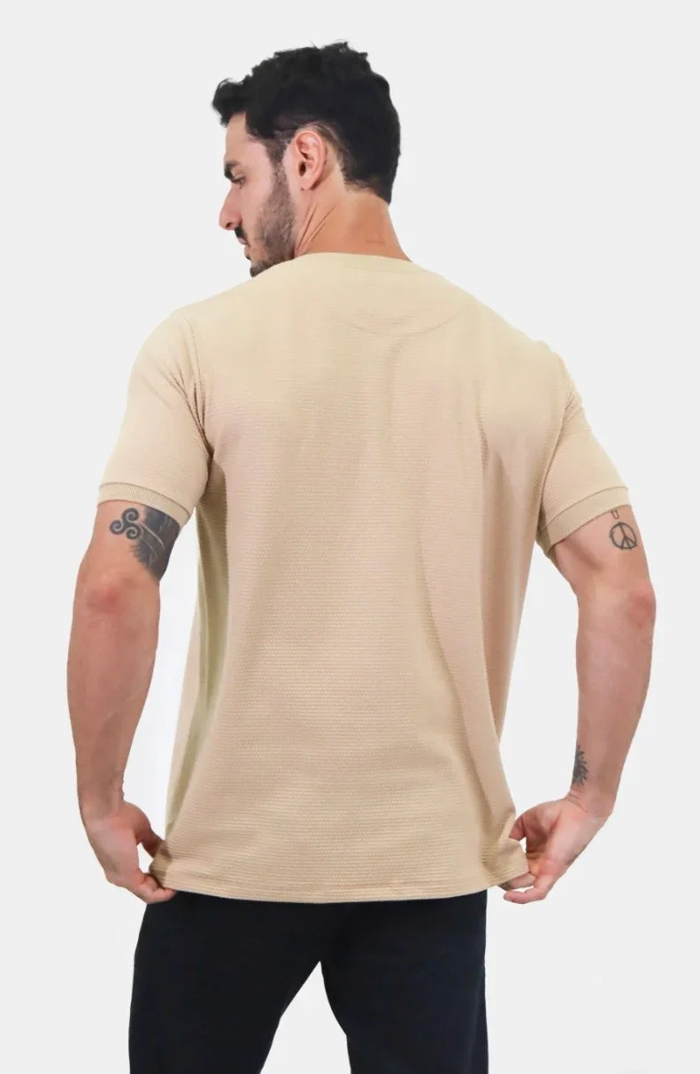 Camiseta Estruturada Textura - Stark Co.