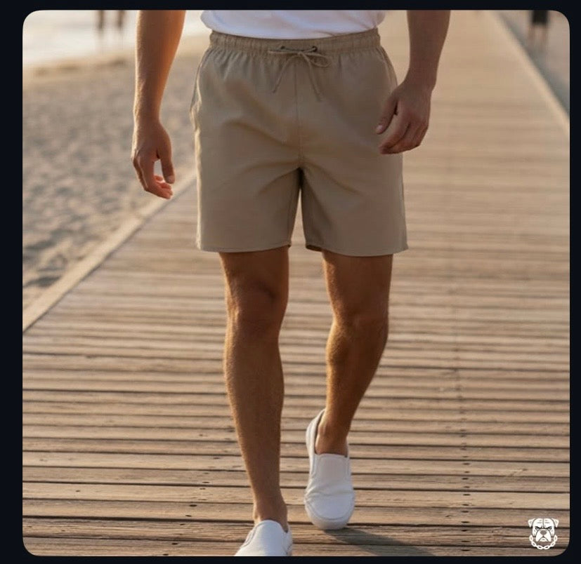 Short Praia Liso Gold