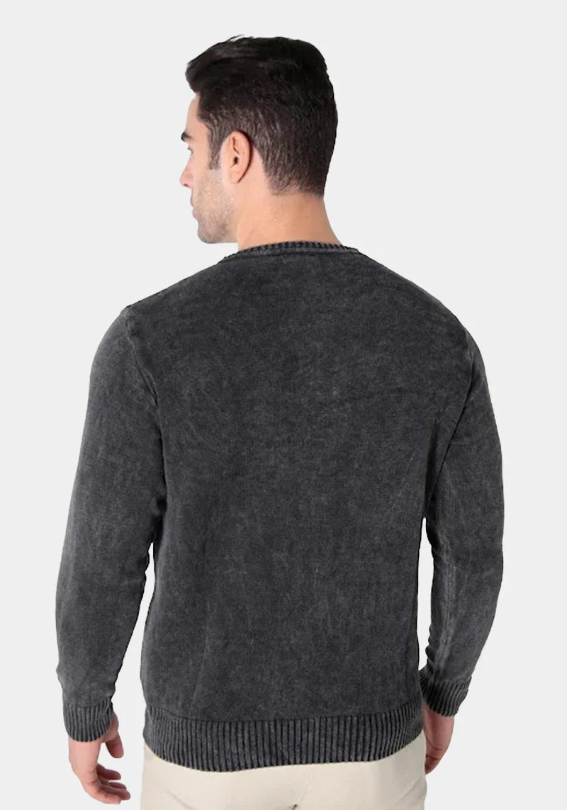 Suéter Tricot Prime Gola C - Estonado